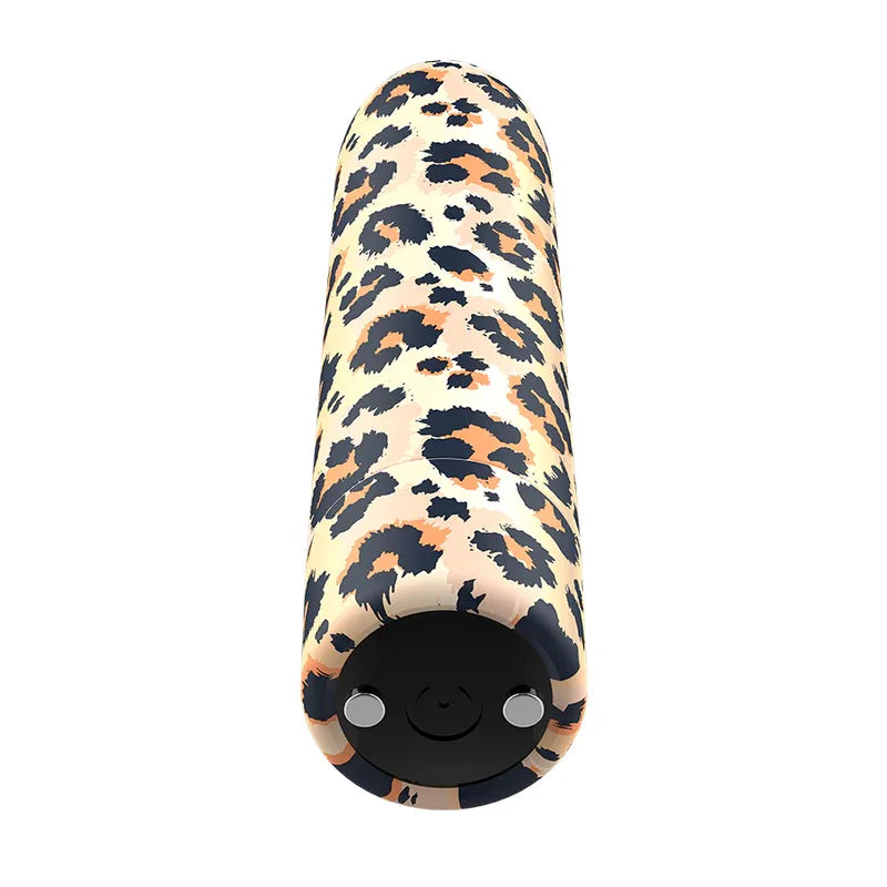 CUSTOM BULLETS Leopard Mini Bullet Vibrator 10 Stufen USB - Vanelion Paradise