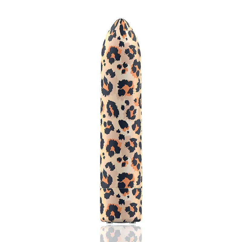 CUSTOM BULLETS Leopard Mini Bullet Vibrator 10 Stufen USB - Vanelion Paradise