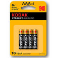 KODAK - XTRALIFE ALKALINE BATTERIE AAA LR03 BLISTER * 4 - Vanelion Paradise