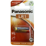 PANASONIC - ALKALINE BATTERY LR1 1.5V BLISTER 1 EINHEIT - Vanelion Paradise