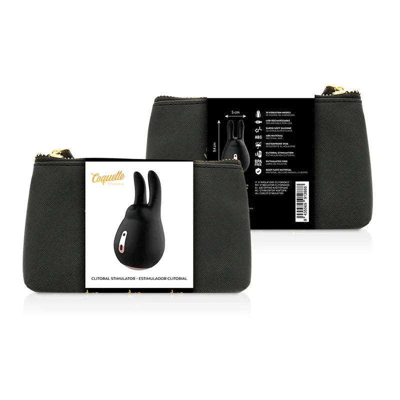 COQUETTE CHIC DESIRE - KLITORIALSTIMULATOR SCHWARZ / GOLD - Vanelion Paradise