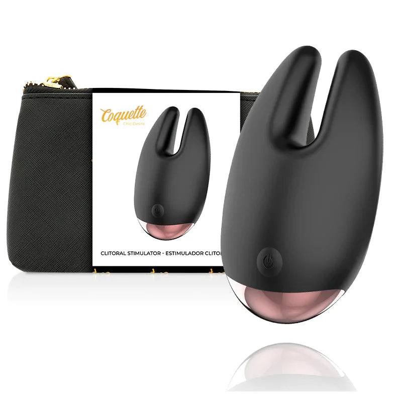 Coquette Chic Desire – Klitorisstimulator Schwarz/Gold - Vanelion Paradise