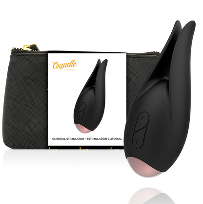 COQUETTE CHIC DESIRE - KLITORIALSTIMULATOR SCHWARZ / GOLD