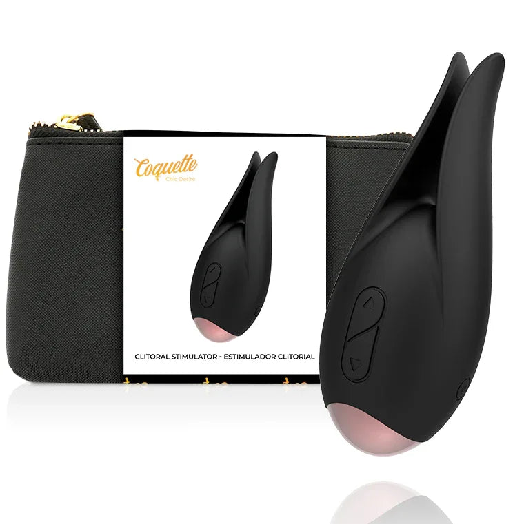 COQUETTE CHIC DESIRE - KLITORIALSTIMULATOR SCHWARZ / GOLD - Vanelion Paradise