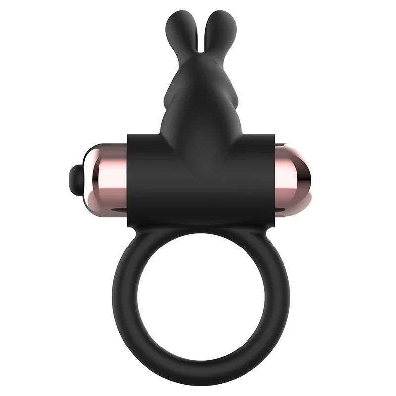 COQUETTE CHIC DESIRE - COCKRING MIT VIBRATOR SCHWARZ/ GOLD - Vanelion Paradise