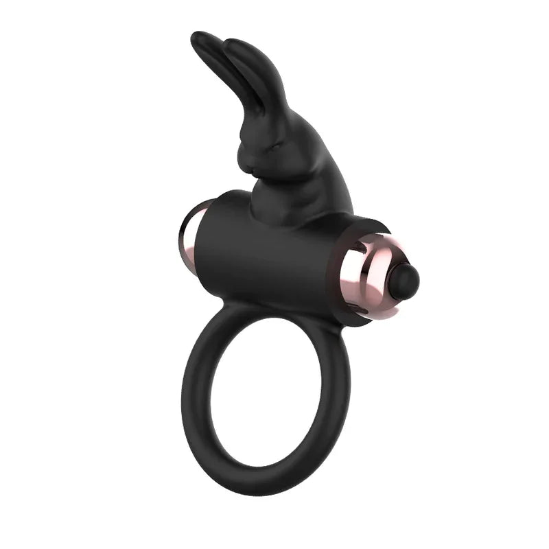 COQUETTE CHIC DESIRE - COCKRING MIT VIBRATOR SCHWARZ/ GOLD - Vanelion Paradise