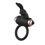 COQUETTE CHIC DESIRE - COCKRING MIT VIBRATOR SCHWARZ/ GOLD - Vanelion Paradise