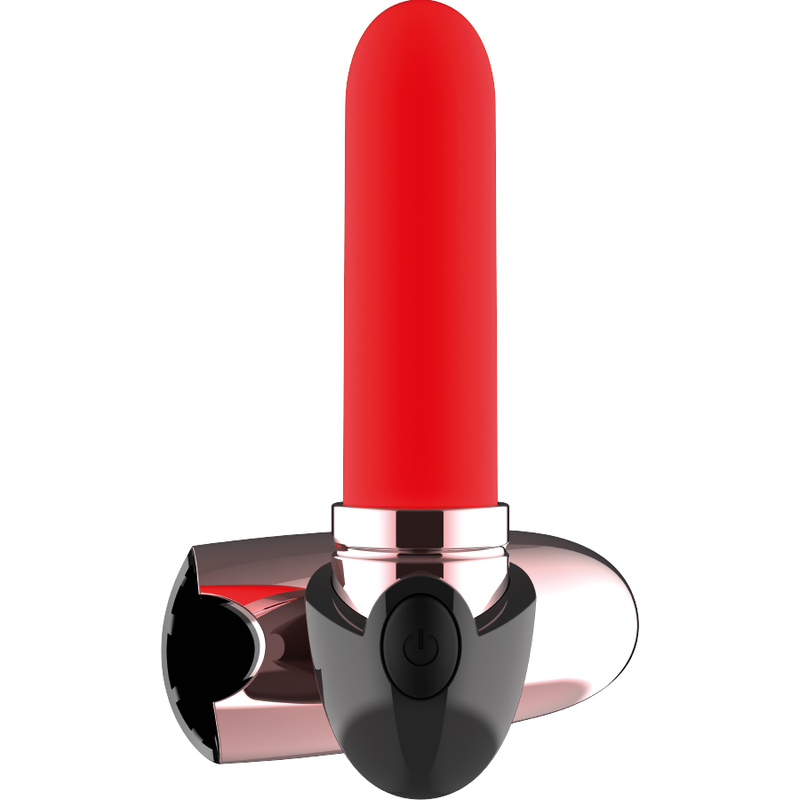 COQUETTE CHIC DESIRE - VIBRATOR WIEDERAUFLADBARER LIPPENSTIFT SCHWARZ/GOLD