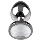 COQUETTE CHIC DESIRE - ANALPLUG METALL KLAR FARBE GRÖSSE M 3.5 X 8 CM - Vanelion Paradise