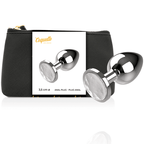 COQUETTE CHIC DESIRE - ANALPLUG METALL KLAR FARBE GRÖSSE M 3.5 X 8 CM - Vanelion Paradise