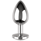 COQUETTE CHIC DESIRE - ANALPLUG METALL KLAR FARBE GRÖSSE M 3.5 X 8 CM - Vanelion Paradise