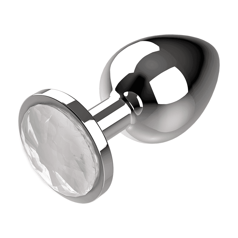 COQUETTE CHIC DESIRE - ANALPLUG METALL KLAR FARBE GRÖSSE M 3.5 X 8 CM - Vanelion Paradise