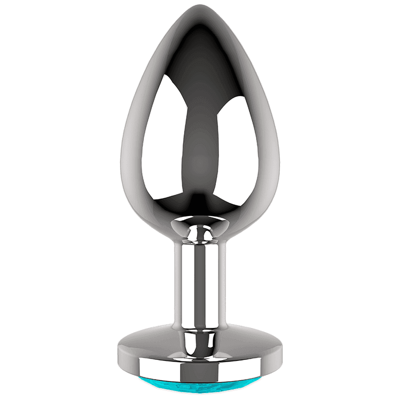 COQUETTE TOYS - ANALPLUG METALLBLAU FARBE GRÖSSE M 3,5 X 8CM - Vanelion Paradise