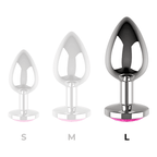 COQUETTE CHIC DESIRE - ANALPLUG METALL PINK FARBE GRÖSSE L 4 X 9 CM - Vanelion Paradise