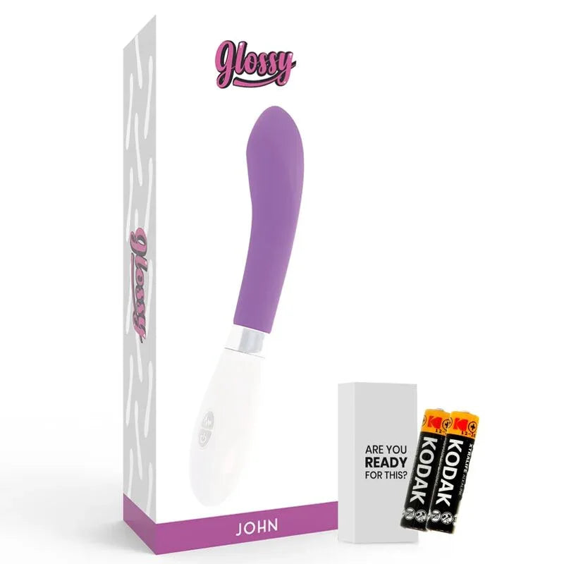 GLOSSY - JOHN VIBRATOR LILA - Vanelion Paradise