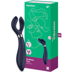 SATISFYER - ENDLESS FUN MULTI VIBRATOR 3 BLAU - Vanelion Paradise