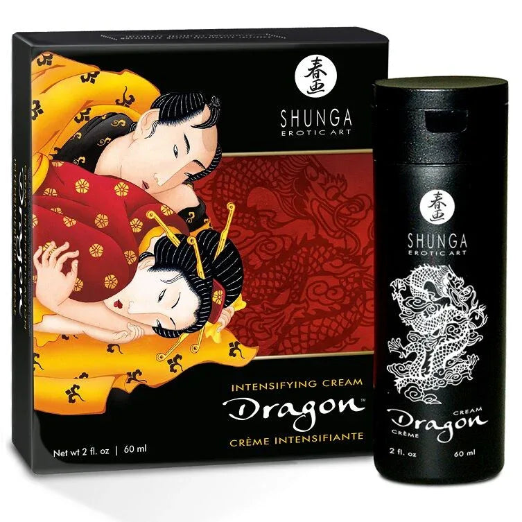 Shunga Dragon Erektionscreme – Feuer & Eis, 60 ml - Vanelion Paradise
