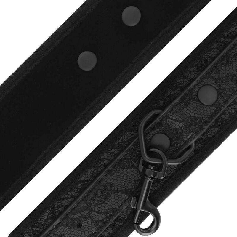 DARKNESS - LUXUS-BDSM-HANDSCHELLEN IN SCHWARZ - Vanelion Paradise