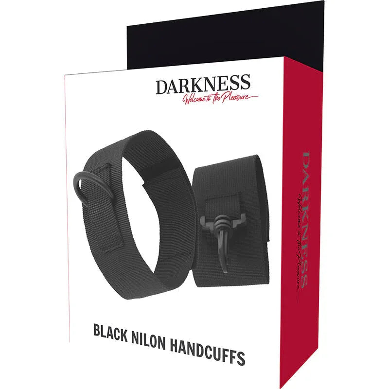 Darkness Nylon-Handschellen – für Fesselspiele - Vanelion Paradise