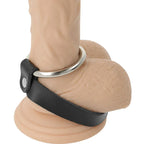 Penis- & Hodenring mit Metallring – Darkness Cockring für mehr Kontrolle - Vanelion Paradise
