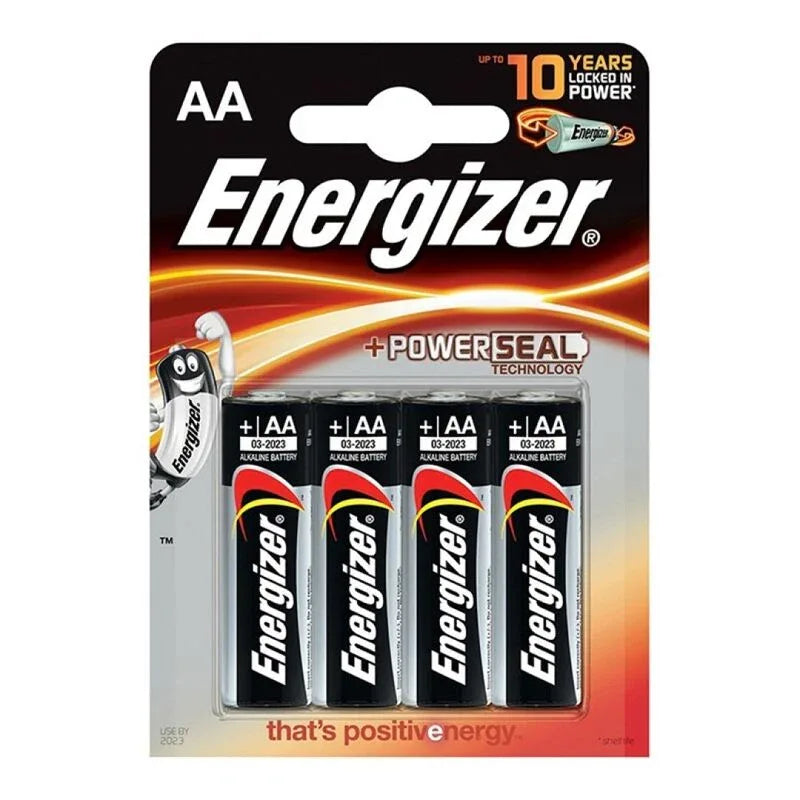 ENERGIZER - ALKALINE POWER BATTERIE AA LR6 *4 - Vanelion Paradise