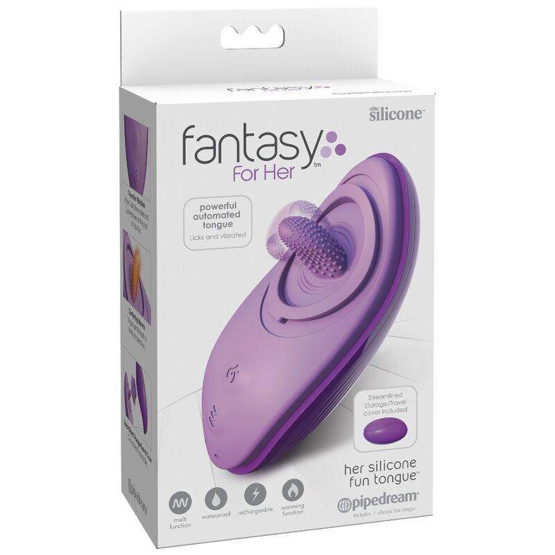 FANTASY FOR HER - IHRE SILIKON-SPASS-ZUNGE LILA - Vanelion Paradise