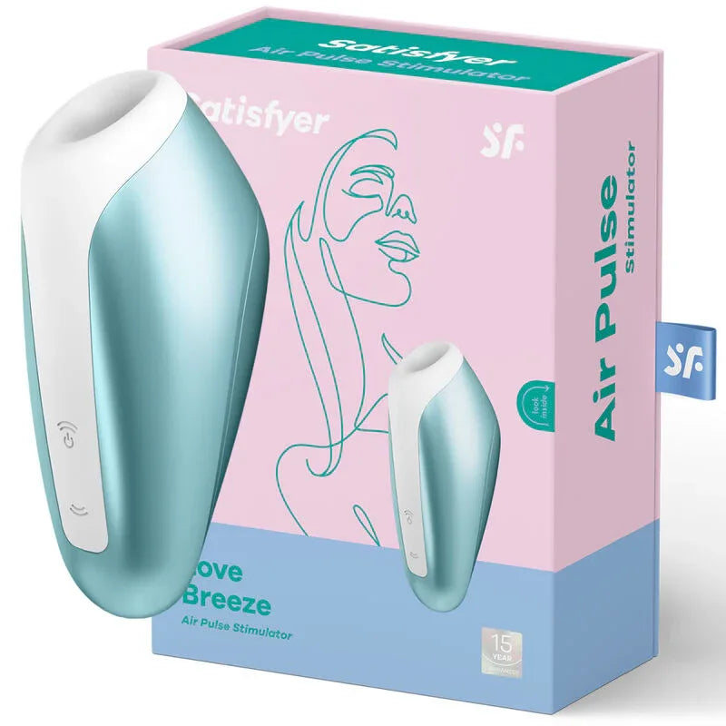 SATISFYER - LOVE BREEZE SUCCIONADOR ICE BLUE - Vanelion Paradise