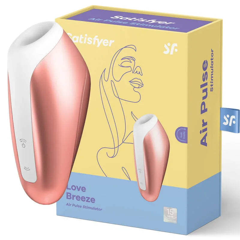 SATISFYER - LOVE SUCCIONADOR BREEZE COPPER - Vanelion Paradise