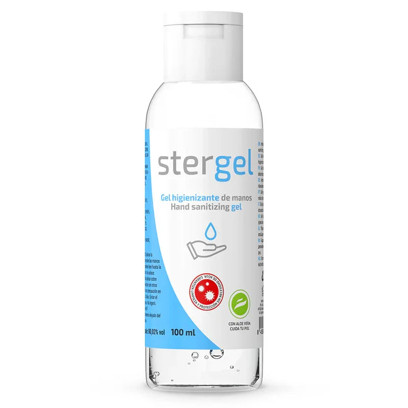 STERGEL - HYDROALKOHOLISCHES HÄNDESANITISIERUNGSGEL ALOE VERA 100ML - Vanelion Paradise