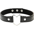 COQUETTE CHIC DESIRE - VEGANES LEDER-HALSKETTE-HERZ-ACCESSOIRE - Vanelion Paradise