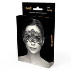 COQUETTE CHIC DESIRE - BREITE SCHWARZE SPITZENMASKE - Vanelion Paradise