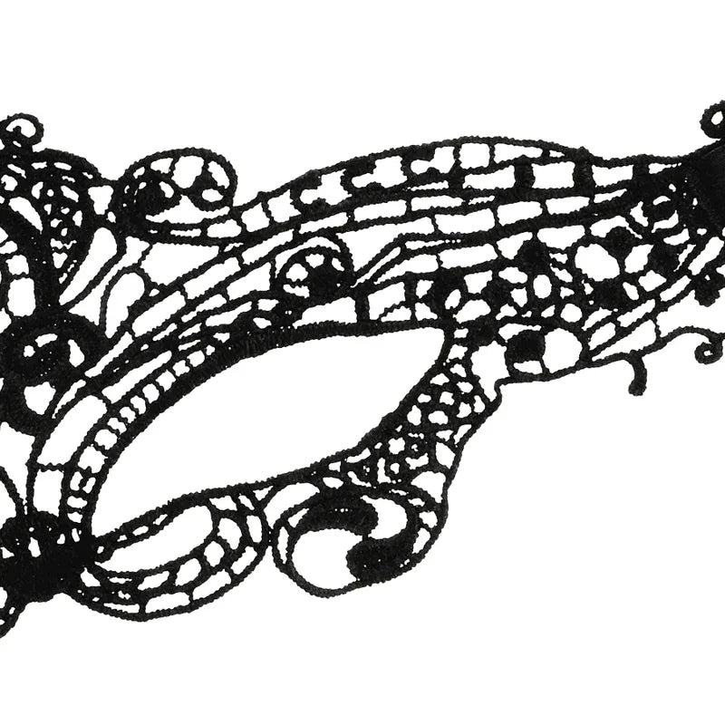 COQUETTE CHIC DESIRE - FEINE SCHWARZE SPITZENMASKE - Vanelion Paradise