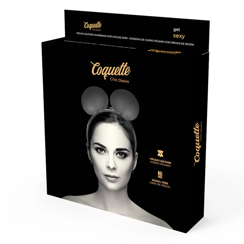 COQUETTE CHIC DESIRE - STIRNBAND MIT MAUSEOHREN - Vanelion Paradise