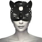 COQUETTE CHIC DESIRE - VEGANE LEDERMASKE MIT KATZENOHREN - Vanelion Paradise