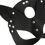 COQUETTE CHIC DESIRE - VEGANE LEDERMASKE MIT KATZENOHREN - Vanelion Paradise