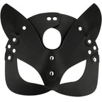 COQUETTE CHIC DESIRE - VEGANE LEDERMASKE MIT KATZENOHREN - Vanelion Paradise