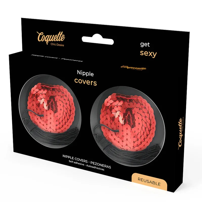 COQUETTE CHIC DESIRE - ROTE NIPPELABDECKUNG - Vanelion Paradise