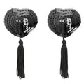 COQUETTE CHIC DESIRE - SCHWARZE PAILLETTEN-NIPPELABDECKUNGEN - Vanelion Paradise