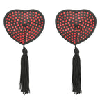COQUETTE CHIC DESIRE - ROT/SCHWARZE NIPPELABDECKUNGEN - Vanelion Paradise