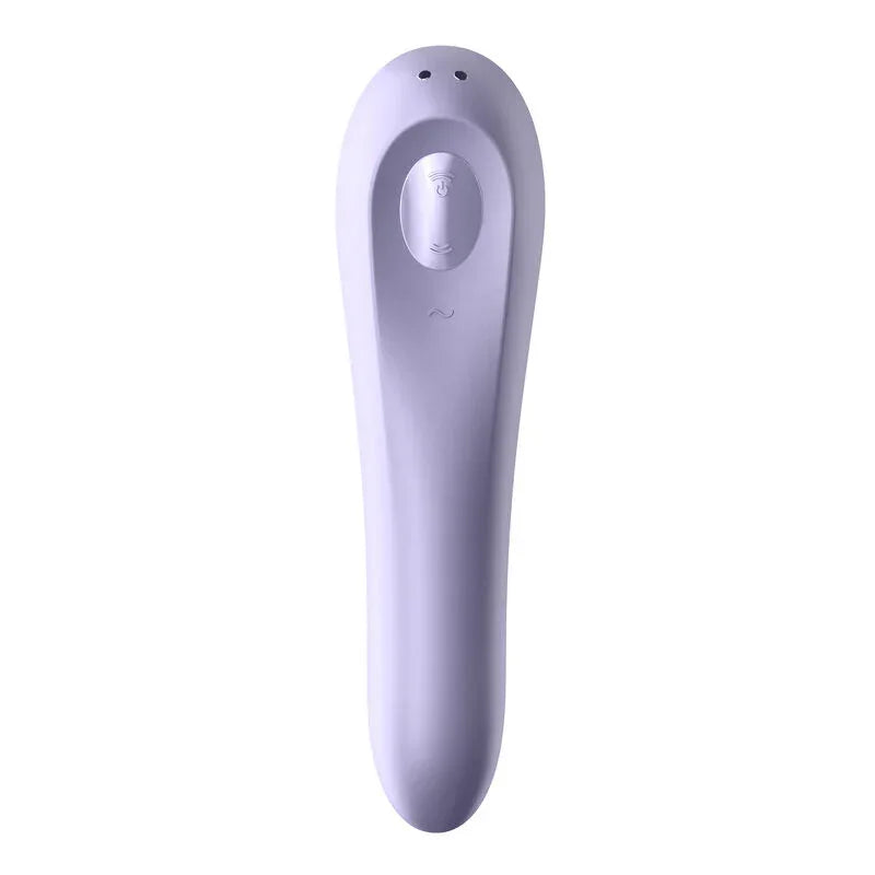 SATISFYER - DUAL PLEASURE AIR PULSE VIBRATOR MAUVE - Vanelion Paradise