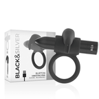BLACK&SILVER - BURTON RING 10 VIBRATIONSMODI SCHWARZ - Vanelion Paradise