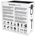 BLACK&SILVER - CAMERON WIEDERAUFLADBARER RING SILBER - Vanelion Paradise