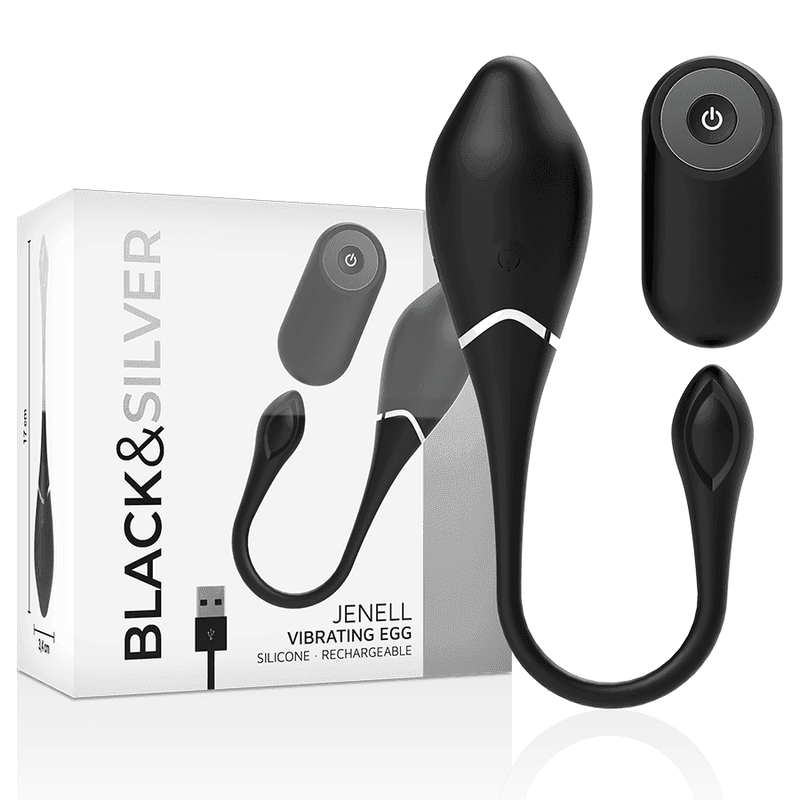 BLACK&SILVER - JENELL WIEDERAUFLADBARES VIBRIEREI - Vanelion Paradise