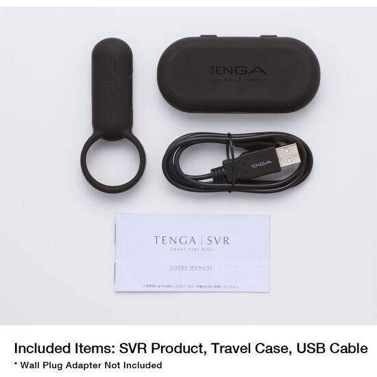 TENGA - SVR SMART SCHWARZER VIBRATORRING - Vanelion Paradise