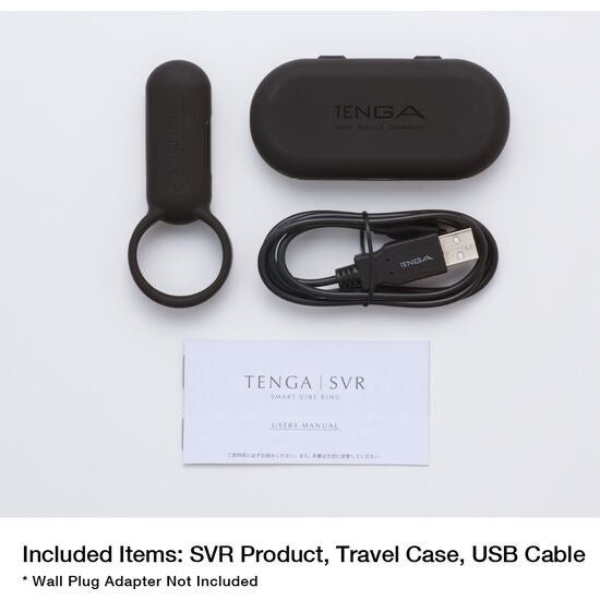 TENGA - SVR SMART SCHWARZER VIBRATORRING