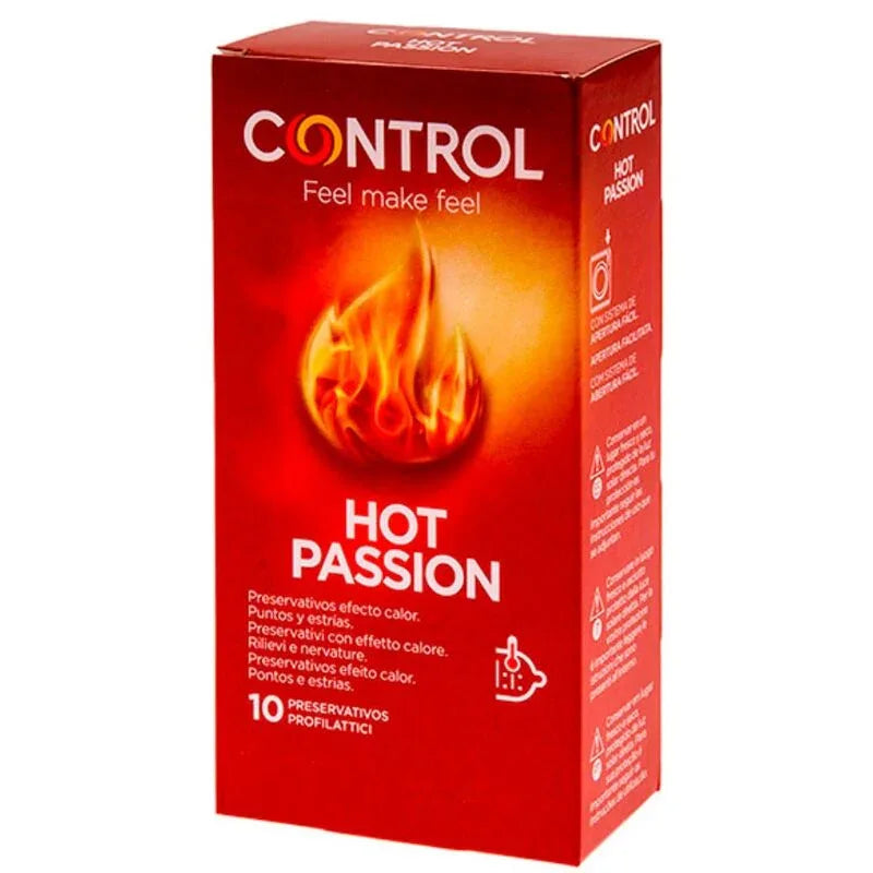 CONTROL - HOT PASSION WÄRMEEFFEKT 10 EINHEITEN - Vanelion Paradise
