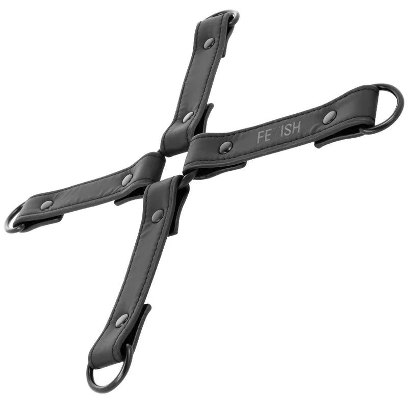 FETISH SUBMISSIVE - HANDSCHELLENVERBINDUNG AUS VEGANEM LEDER - Vanelion Paradise