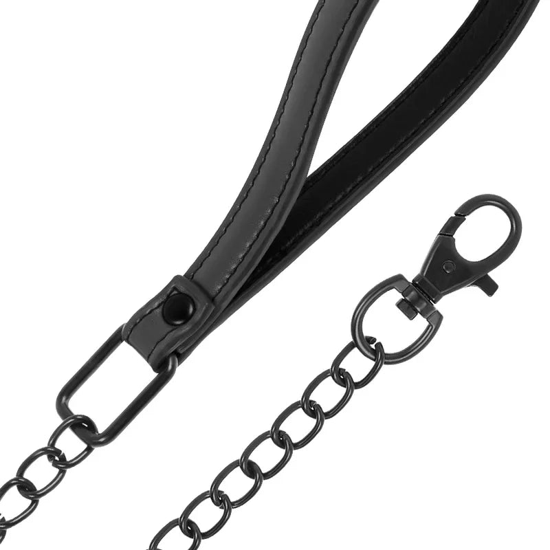 FETISH SUBMISSIVE - KETTENHALSKETTE MIT NEOPREN-FUTTER - Vanelion Paradise