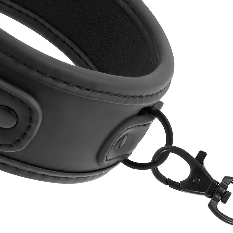 FETISH SUBMISSIVE - KETTENHALSKETTE MIT NEOPREN-FUTTER - Vanelion Paradise