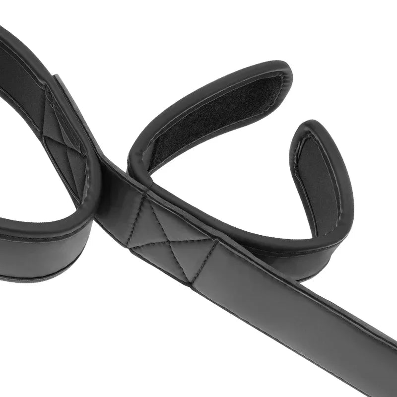 FETISH SUBMISSIVE Spreizstange – verstellbar, Neopren & veganes Leder - Vanelion Paradise